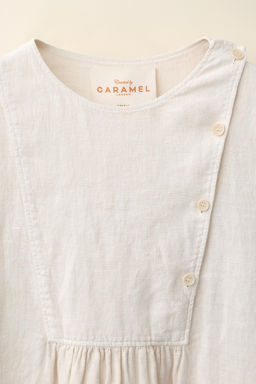 VESTIDO LINO 100% CREATED BY CARAMEL LONDON X ZARA / Crudo фото 6