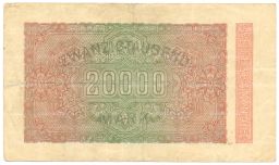 20000 марок 1923 года Германия