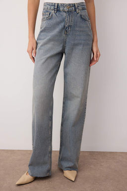 Mavi Yuksek Bel Genis Paca Wide Leg Jeans TWOAW26JE00089 - Trendyolmilla фото 3