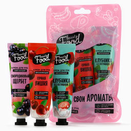 Крем для рук, набор 3×30 мл, BEAUTY FOOD