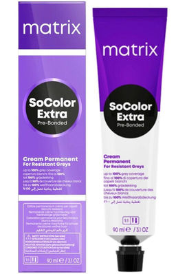 Краска SOCOLOR 506NА блондин тёмный натуральный пепельный Extra Coverage - Matrix фото 5