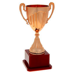 Кубок 045, бронз., подставка пластик, 19,4 х 10,5 х 7,8 см - Командор фото 3