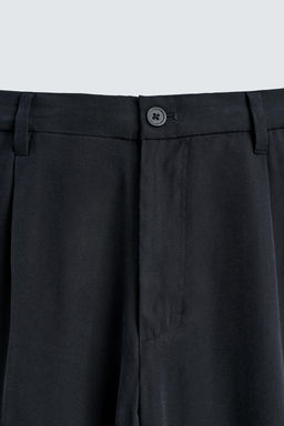 PANTAL?N FLUIDO RELAXED FIT / Gris azul - Zara фото 8