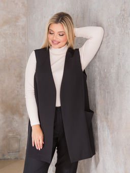 Жилет 1367 черный - Novita фото 4