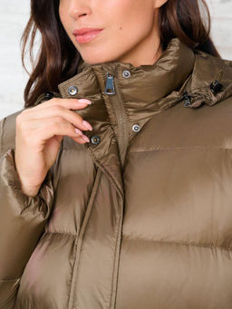 Пальто женское 2241123003 brown - Eleganzza фото 8