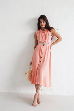 Платье, как из к/ф Красотка, персиковое - Martichelli фото 21