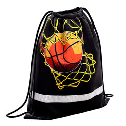 Цена за 1 шт. Мешок для обуви ErichKrause с вентиляцией 500x410мм Basketball