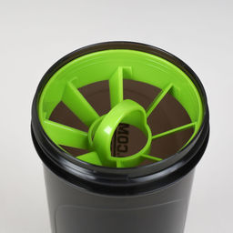 Бутылка/Шейкер BIGBRO SHS-700 чёрно-зелёная, для спортивного питания 700ML/уп60 - Галеонтрейд фото 5