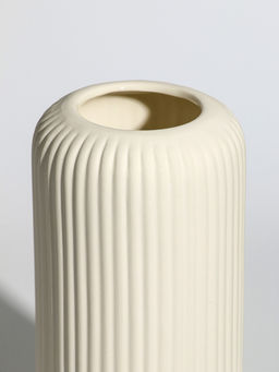 Ваза для цветов «Флоранс классик», 20×9.5×7 см, керамика, белая