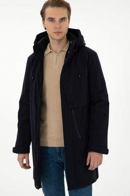 Мужское темно-синее пальто Неожиданная скидка в корзине - U.s. polo assn фото 3