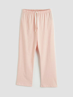 Bisiklet Yaka Kalp Bask?l? Hamile Pijama Tak?m?