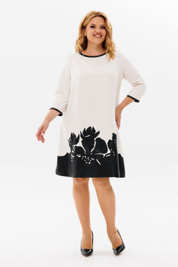 Платье Michel Chic 2140 молоко  фото 8