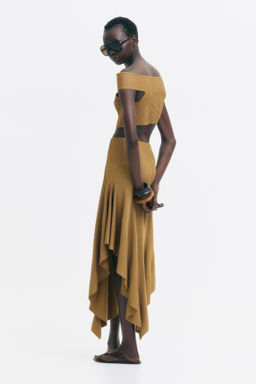 Crop top off-the-shoulder - H&m фото 4