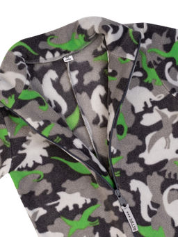 Комбинезон детский флисовая зеленая вспышка