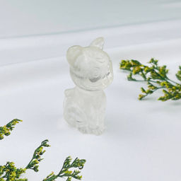 Фигурка Кошка из Горного Хрусталя - Радуга самоцветов фото 3