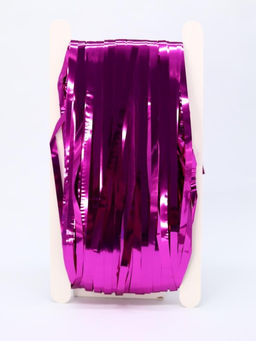 Праздничный занавес, дождик для фотозоны "Rain", fuchsia (100*200 см)