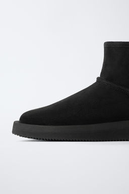 SHEEPSKIN ANKLE BOOTS - Zara фото 6