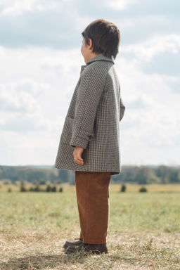 LIMITED EDITION HOUNDSTOOTH WOOL BLEND COAT - Zara фото 3