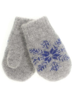 Варежки детские круговые Снежинка 0110-2