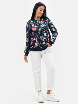 Бомбер женский на молнии - Милана фото 106