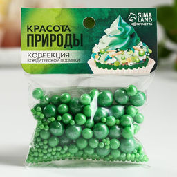 Посыпка кондитерская мягкая: зеленая, 50 г. - Simaland фото 2