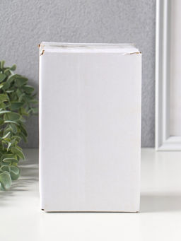 Сувенир полистоун "Утёнок в розовом бантике в горошек" 9,5х6,5х17 см