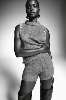 Minishorts con strass - H&m фото 3