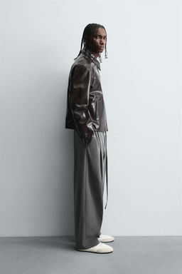 VINYL FINISH JACKET - Zara фото 4