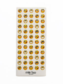Цена за 3 шт. Наклейки детские оценки «Эмоции», 7×16 см, 10 листов