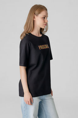 Арт. 31141 Футболка женская Россия 44-50 (4 шт) Цвет:черный - Калинка фото 17