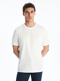 Bisiklet Yaka Penye Erkek Ti??rt