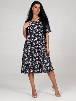 Платье-5 ПЛАТЬЕ ЖЕНСКОЕ (Синий)