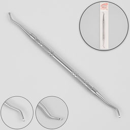 Цена за 2 шт. Кюретка двусторонняя, 14 см, цвет серебристый