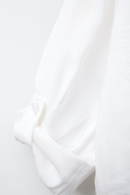 KNOTTED FLOWING SHIRT - Zara фото 4