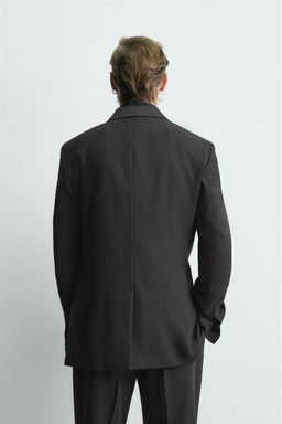 WOOL TUXEDO BLAZER - Zara фото 3