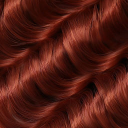 ГОЛЛИВУД Афролоконы, 60 см, 270 гр, цвет бордовый/тёмно-рыжий HKB350А/13 (Катрин) - Queen fair фото 3