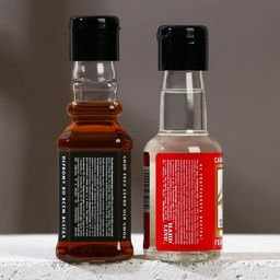 Подарочный набор косметики Крутой мужик, гель для душа во флаконе виски 100 мл и гель для душа во флаконе водки 90 мл, HARD LINE - Чистое счастье фото 4