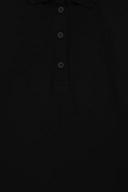 Черный базовый свитшот для девочек - U.s. polo assn фото 7