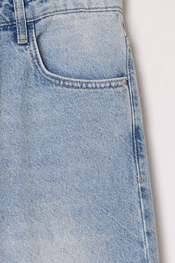 TRENDYOL MAN Mavi Eskitme Efektli Baggy Fit Jeans Kot Pantolon TMNSS25JE00007 - Trendyolmilla фото 6