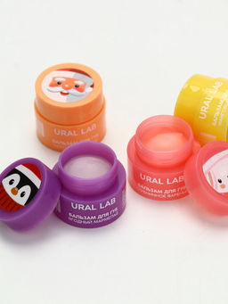 Цена за 5 шт. Бальзам для губ, 3 г, аромат клубничного варенья, URAL LAB  фото 13