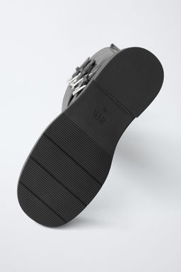 BIKER KNEE-HIGH BOOTS - Zara фото 10