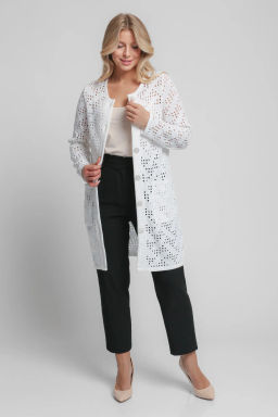 Кардиган С 1539/белый