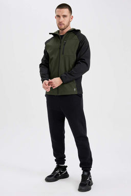 DeFactoFit Slim Fit Куртка с капюшоном Пальто Softshell  фото 3