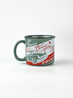 Кружка чайная керамическая Всегда первый, 450 мл