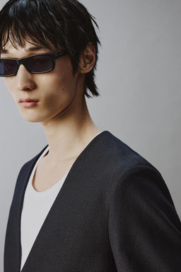 PANTAL?N TRAJE RELAXED FIT / Antracita oscuro - Zara фото 15