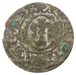 Солид 1634-1654 года Шведская оккупация Риги  Королева Кристина