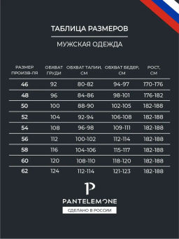 Костюм домашний (пижама) мужской PDK-370 - Pantelemone фото 6