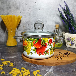 Кастрюля 3,0л Гранада белосн. 1SD185S