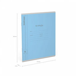 Цена за 200 шт. Тетрадь школьная ученическая ErichKrause Классика Visio зеленая, 18 листов, клетка (в плёнке по 10 шт.)  фото 36