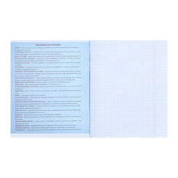 Тетрадь предметная Комикс Аниме 48 листов в клетку География, со справочным материалом, обложка мелованный картон, УФ-лак (полный), блок офсет - Calligrata фото 2